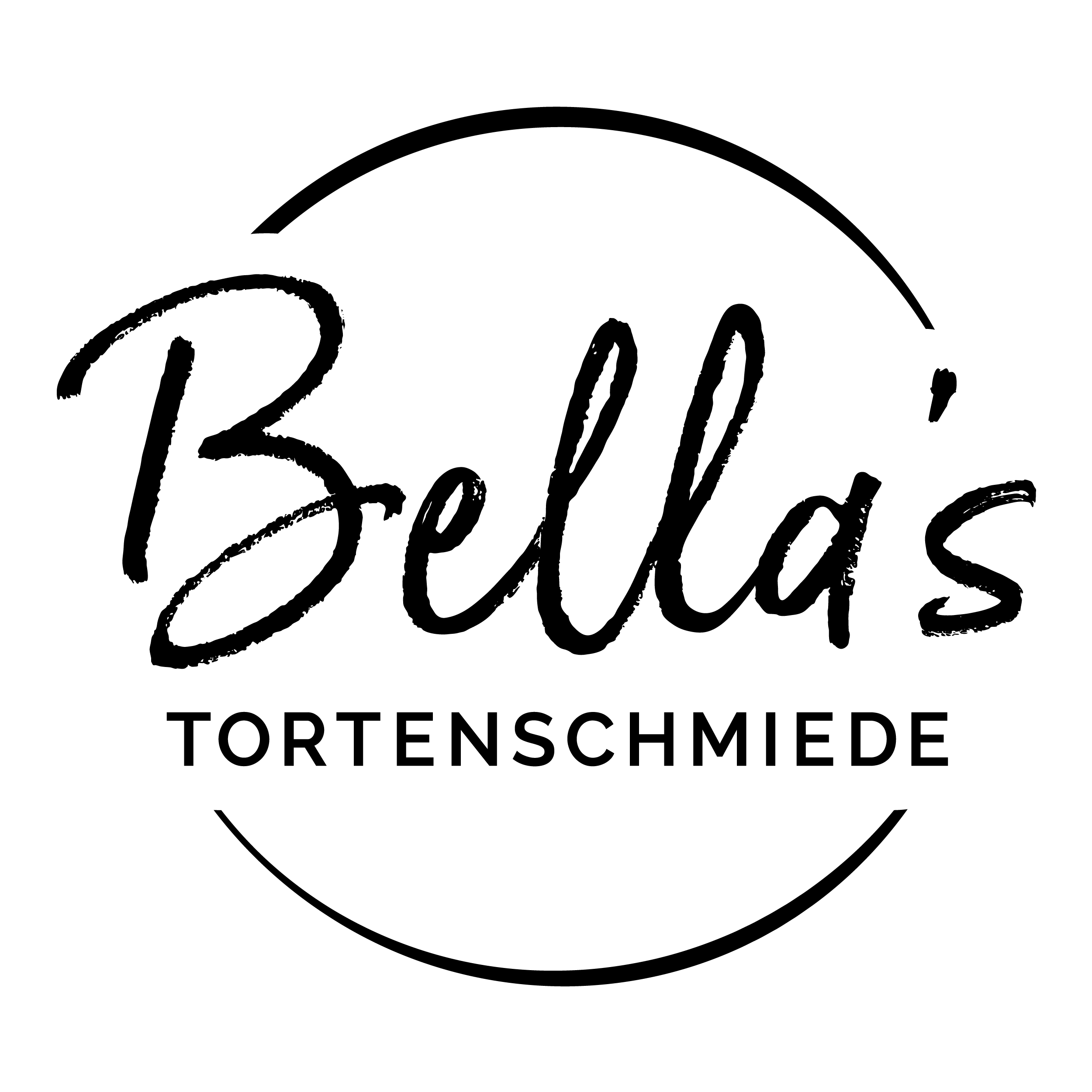 Logo Bella's Tortenschmiede schwarz